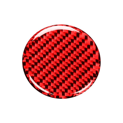 Car Carbon Fiber Fire Panel Decorative Sticker for Subaru BRZ / Toyota 86 2013-2017, Left and Right Drive Universal (Red) by buy2fix