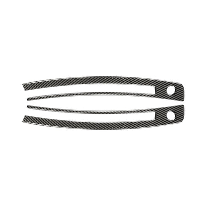 Car Carbon Fiber Central Control Instrument Air Outlet Decorative Sticker for Subaru BRZ / Toyota 86 2013-2020, Left and Right Drive Universal (Black) by buy2fix