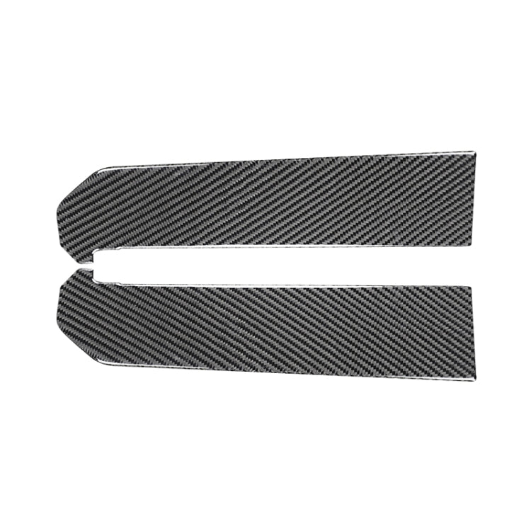 Car Carbon Fiber Central Control Side Gear Position Decorative Sticker for Subaru BRZ / Toyota 86 2013-2020, Left and Right Drive Universal (Black) by buy2fix