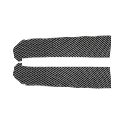 Car Carbon Fiber Central Control Side Gear Position Decorative Sticker for Subaru BRZ / Toyota 86 2013-2020, Left and Right Drive Universal (Black) by buy2fix