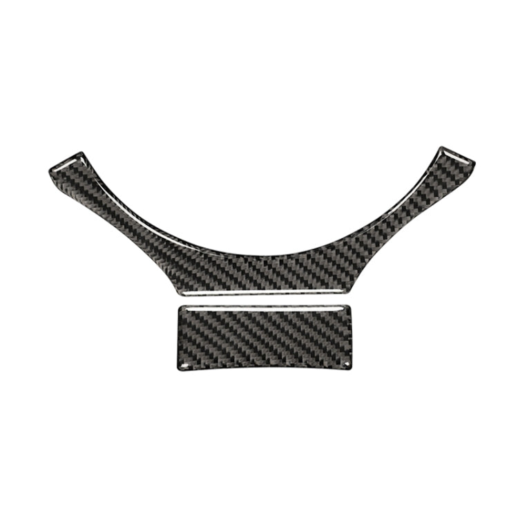 Car Carbon Fiber Steering Wheel Decorative Sticker for Lexus IS250 2013-, Left Drive by buy2fix