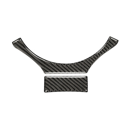 Car Carbon Fiber Steering Wheel Decorative Sticker for Lexus IS250 2013-, Left Drive by buy2fix