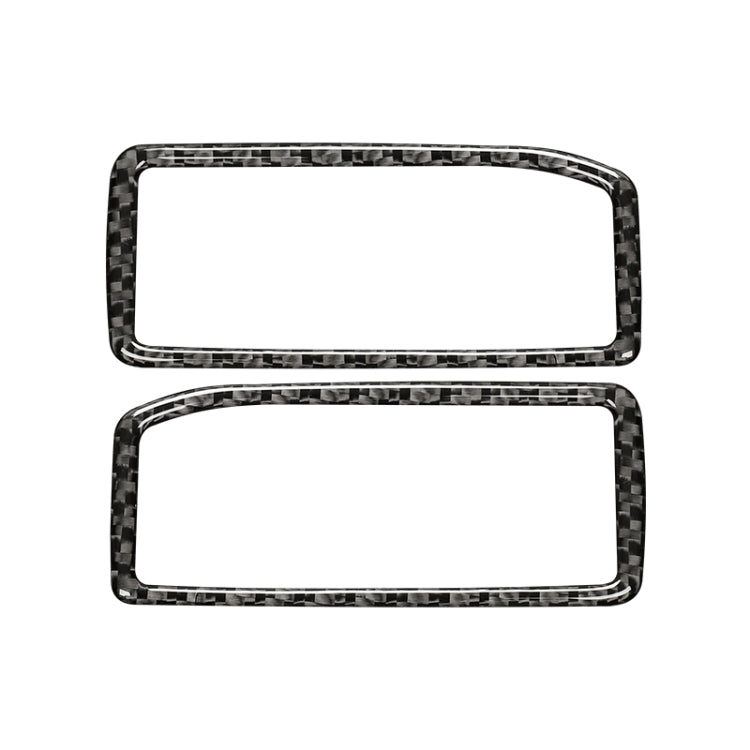 Car Carbon Fiber Instrument Air Outlet Decorative Sticker for Lexus IS250 2013-, Left Drive by buy2fix