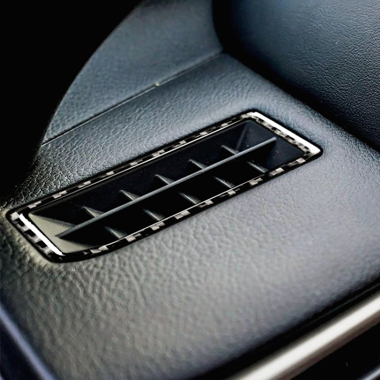 Car Carbon Fiber Instrument Air Outlet Decorative Sticker for Lexus IS250 2013-, Left Drive by buy2fix