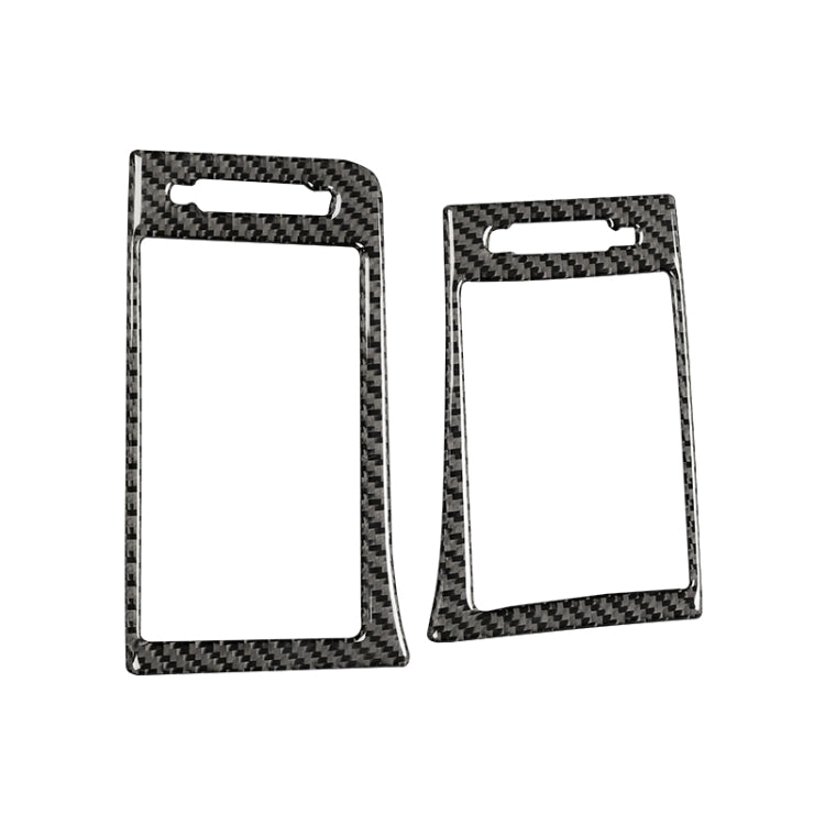 Car Carbon Fiber Left and Rght Air Outlet Decorative Sticker for Lexus IS250 2013-, Left Drive by buy2fix