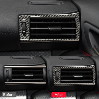 Car Carbon Fiber Left and Rght Air Outlet Decorative Sticker for Lexus IS250 2013-, Left Drive by buy2fix