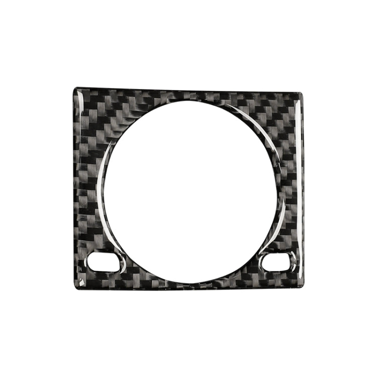 Car Carbon Fiber Clock Box Decorative Sticker for Lexus IS250 2013-, Left Drive by buy2fix