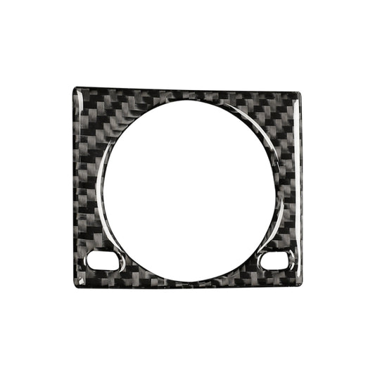 Car Carbon Fiber Clock Box Decorative Sticker for Lexus IS250 2013-, Left Drive by buy2fix