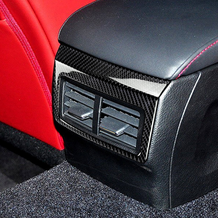 Car Carbon Fiber Rear Air Outlet Decorative Sticker for Lexus IS250 2013-, Left Drive by buy2fix