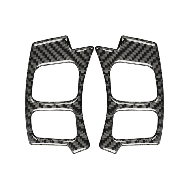 Car Carbon Fiber Steering Wheel Button Decorative Sticker for Lexus IS250 NX200 200t 300h 13-, Left Drive by buy2fix