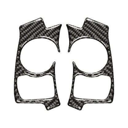 Car Carbon Fiber Steering Wheel Button Decorative Sticker for Lexus IS250 NX200 200t 300h 13-, Left Drive B Style by buy2fix