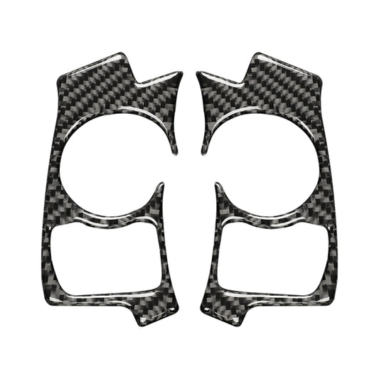 Car Carbon Fiber Steering Wheel Button Decorative Sticker for Lexus IS250 NX200 200t 300h 13-, Left Drive B Style by buy2fix