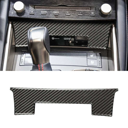 Car Carbon Fiber Central Control Panel Decorative Sticker for Lexus IS250 2013-, Left Drive A Style by buy2fix