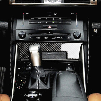 Car Carbon Fiber Central Control Panel Decorative Sticker for Lexus IS250 2013-, Left Drive A Style by buy2fix