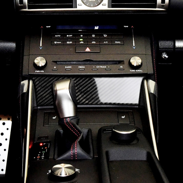 Car Carbon Fiber Central Control Panel Decorative Sticker for Lexus IS250 2013-, Left Drive B Style by buy2fix