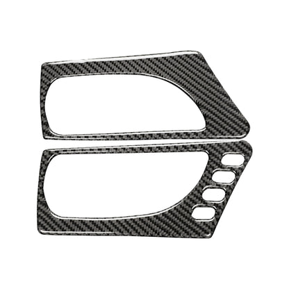 Car Carbon Fiber Front Door Handle Decorative Sticker for Lexus IS250 2013-, Left Drive A Style by buy2fix