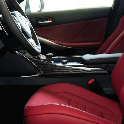 Car Carbon Fiber Gear Position Side Decorative Strip for Lexus IS250 2013-, Left Drive by buy2fix