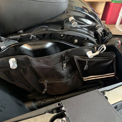 2 PCS Motorcycle Saddle Bags Storage Tool Side Pouch Bags by buy2fix