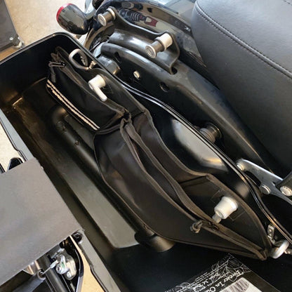 2 PCS Motorcycle Saddle Bags Storage Tool Side Pouch Bags by buy2fix