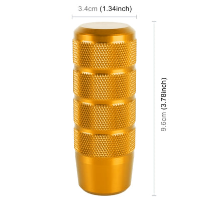 Universal Car Threaded Post Gear Head Gear Shift Knob (Gold) by buy2fix