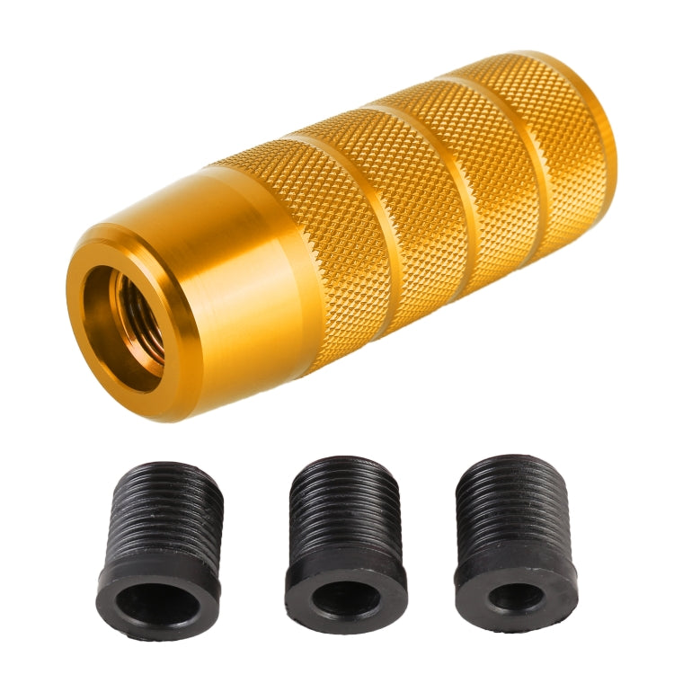 Universal Car Threaded Post Gear Head Gear Shift Knob (Gold) by buy2fix