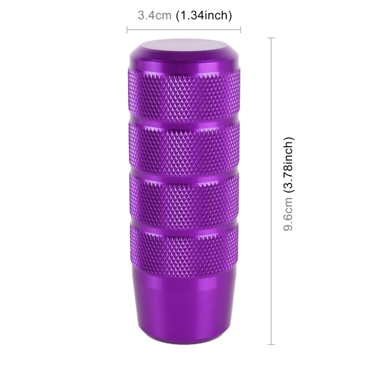 Universal Car Threaded Post Gear Head Gear Shift Knob (Purple) by buy2fix