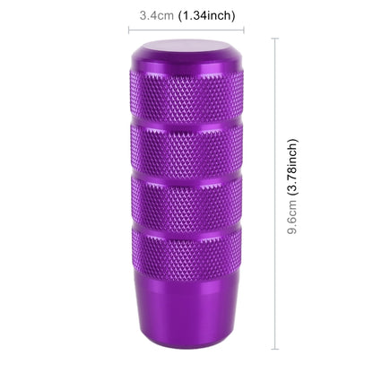 Universal Car Threaded Post Gear Head Gear Shift Knob (Purple) by buy2fix