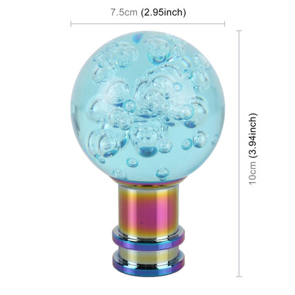 Universal Car Ball Shape Gear Head Gear Shift Knob (Cyan) by buy2fix