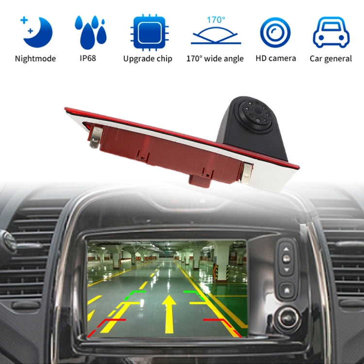 PZ477 Car Waterproof 170 Degree Brake Light View Camera for Ford Transit Custom by buy2fix
