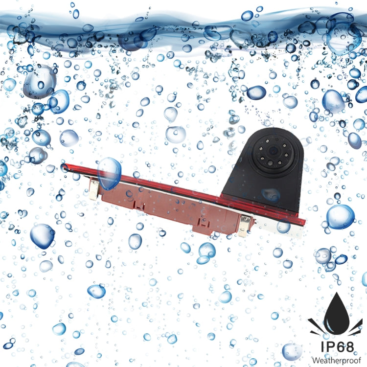 PZ477 Car Waterproof 170 Degree Brake Light View Camera for Ford Transit Custom by buy2fix