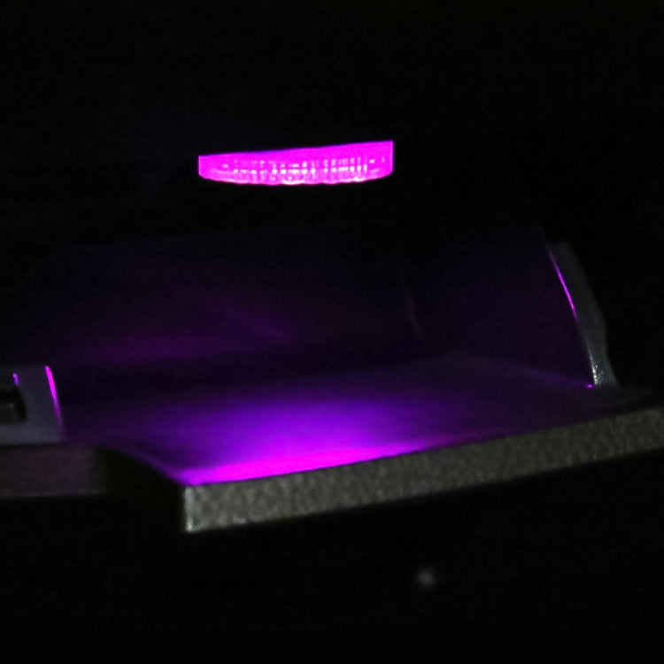 Universal Car Wireless LED Atmosphere Lights Emergency Foot Light (Pink Light) by buy2fix