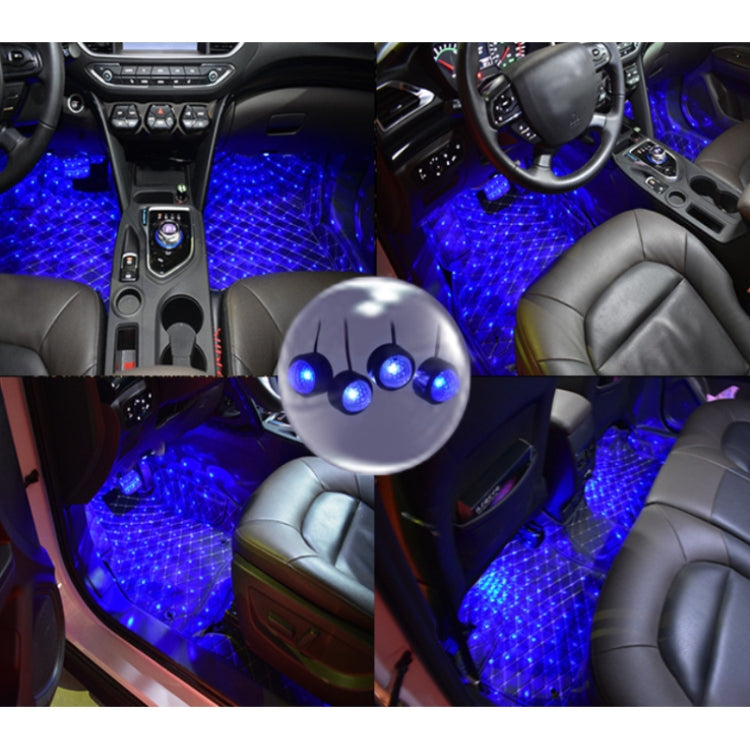 Universal Car LED Atmosphere Lights Emergency Foot Light Ordinary Version by buy2fix