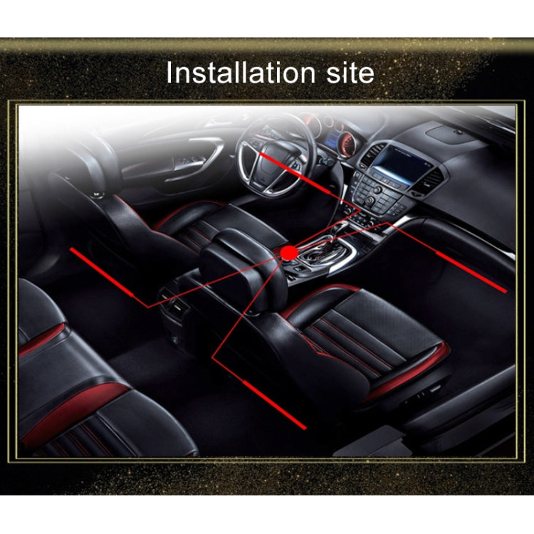 Universal Car LED Atmosphere Lights Emergency Foot Light Voice Control Version by buy2fix