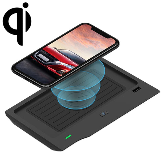 Car Qi Standard Wireless Charger 10W Quick Charging for Nissan Teana 2019-2020, Left Driving - Wireless Charging Pads by buy2fix | Online Shopping UK | buy2fix