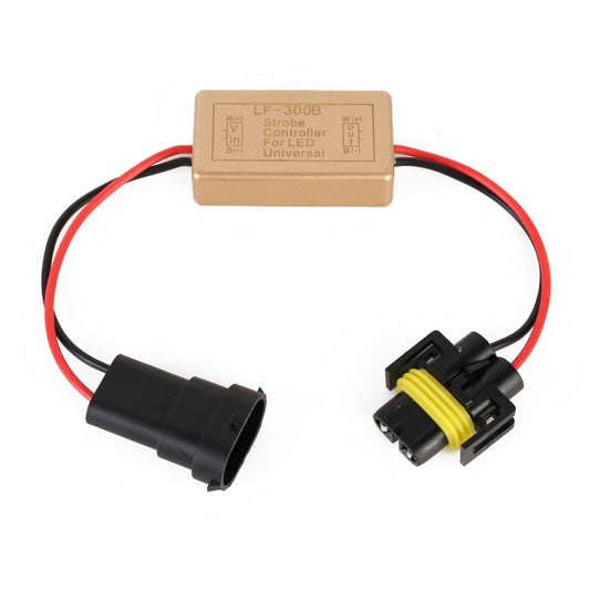 2 PCS Car H9 / H8 / H11 LED Light Strobe - Car Light Accessories by buy2fix | Online Shopping UK | buy2fix