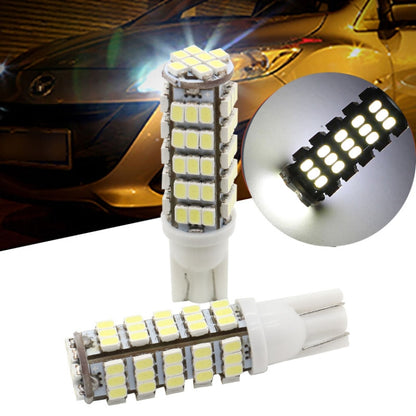 10 PCS T10 DC12V / 1.5W / 6500K / 75LM Car Clearance Lights Reading Lamp with 68LEDs SMD-3020 Lamp Beads - Brake Lights by buy2fix | Online Shopping UK | buy2fix