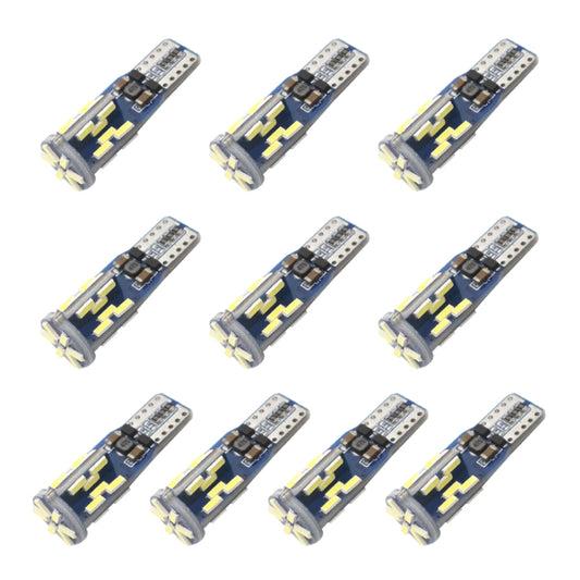 10 PCS T10 DC12V / 3W / 6000K / 180LM Car Canbus Decoding LED Clearance Lights with 30LEDs SMD-4041 Lamp Beads - Brake Lights by buy2fix | Online Shopping UK | buy2fix