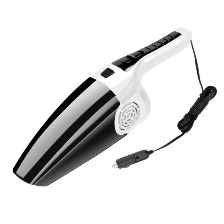 Eighth Generation Car Vacuum Cleaner 120W Wet and Dry Dual-use Strong Suction(White) by buy2fix