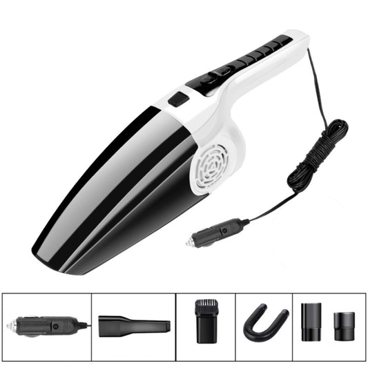 Eighth Generation Car Vacuum Cleaner 120W Wet and Dry Dual-use Strong Suction(White) by buy2fix