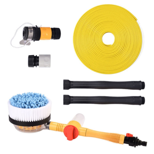 Car Cleaning Tools Chenille Automatic Rotating Car Wash Brush, Style: Water Brush + 5m Water Pipe by buy2fix