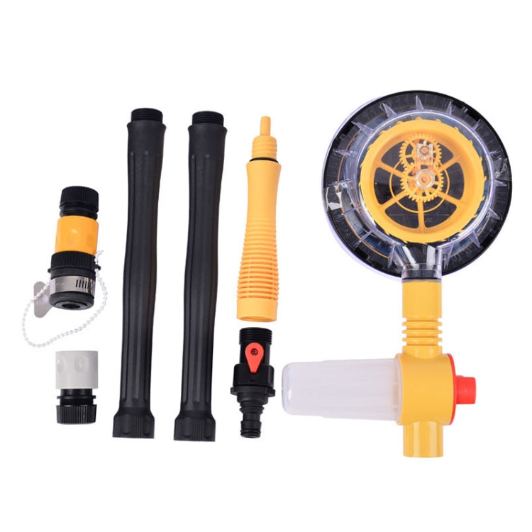Car Cleaning Tools Chenille Automatic Rotating Car Wash Brush, Style: Water Brush + 10m Water Pipe by buy2fix