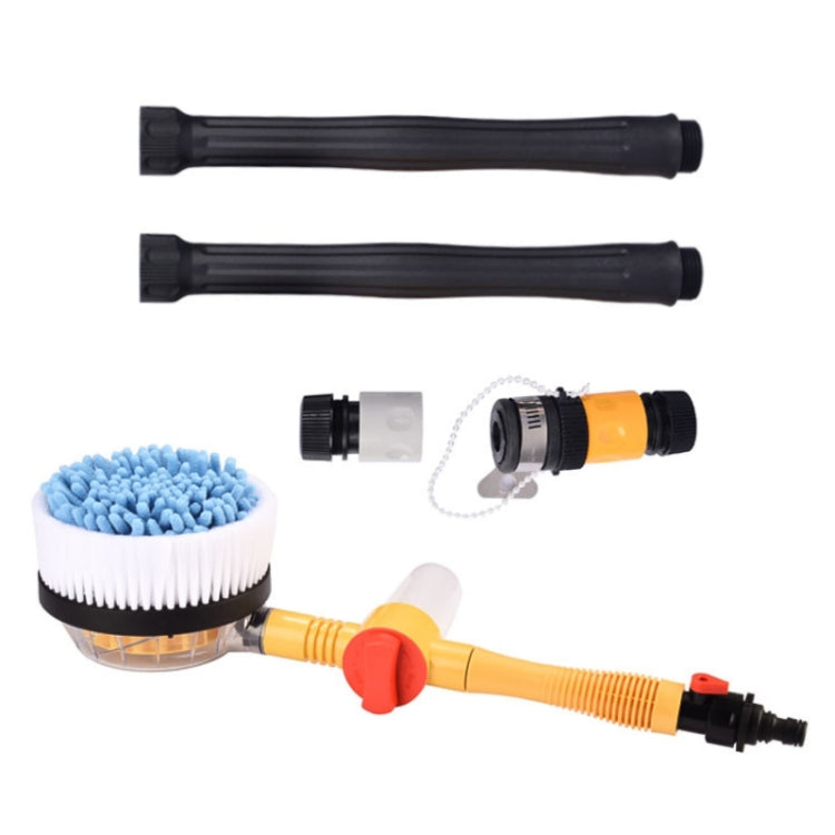 Car Cleaning Tools Chenille Automatic Rotating Car Wash Brush, Style: Single Water Brush by buy2fix