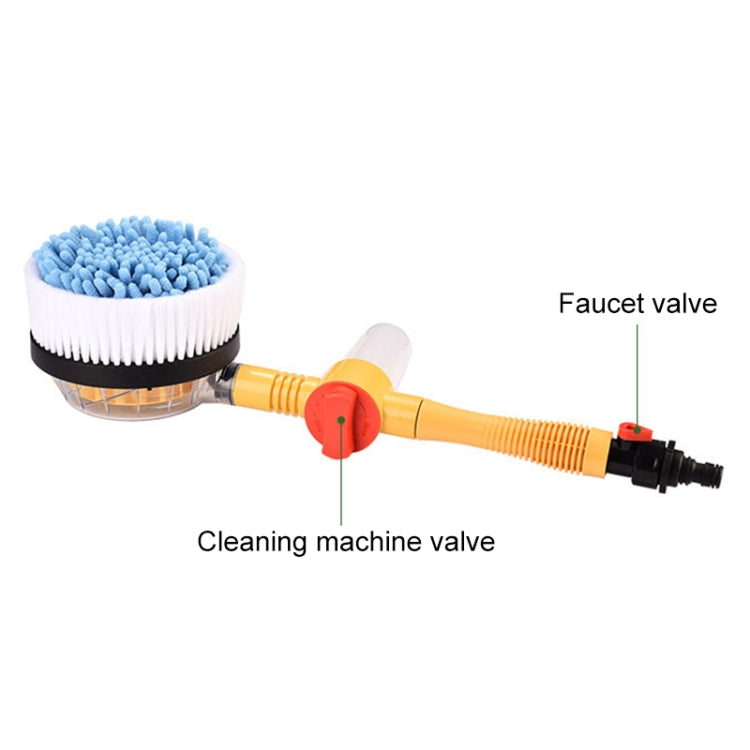 Car Cleaning Tools Chenille Automatic Rotating Car Wash Brush, Style: Single Water Brush by buy2fix