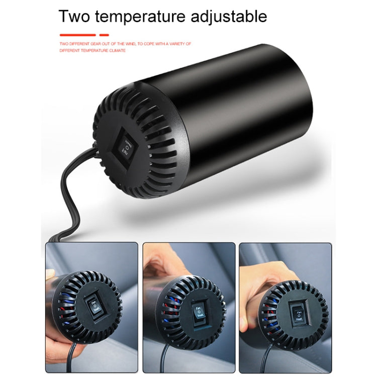 12V Portable Car Electric Heater Winter Defroster, Ordinary Version with Bracket Cable Length: 1.5m by buy2fix