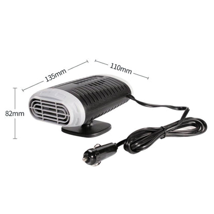 12V Portable Car Electric Heater Winter Defroster Cable Length: 1.4m (Grey) by buy2fix