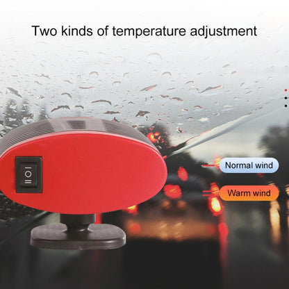 12V Portable Car Electric Heater Winter Defroster Cable Length: 1.4m (Grey) by buy2fix