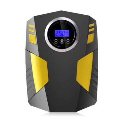 Car 12V Portable Inflatable Cylinder Pedal Digital Display Air Pump with Light - Inflatable Pump by buy2fix | Online Shopping UK | buy2fix