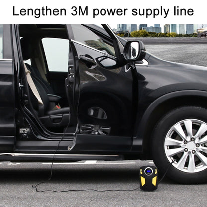 Car 12V Portable Inflatable Cylinder Pedal Digital Display Air Pump with Light - Inflatable Pump by buy2fix | Online Shopping UK | buy2fix