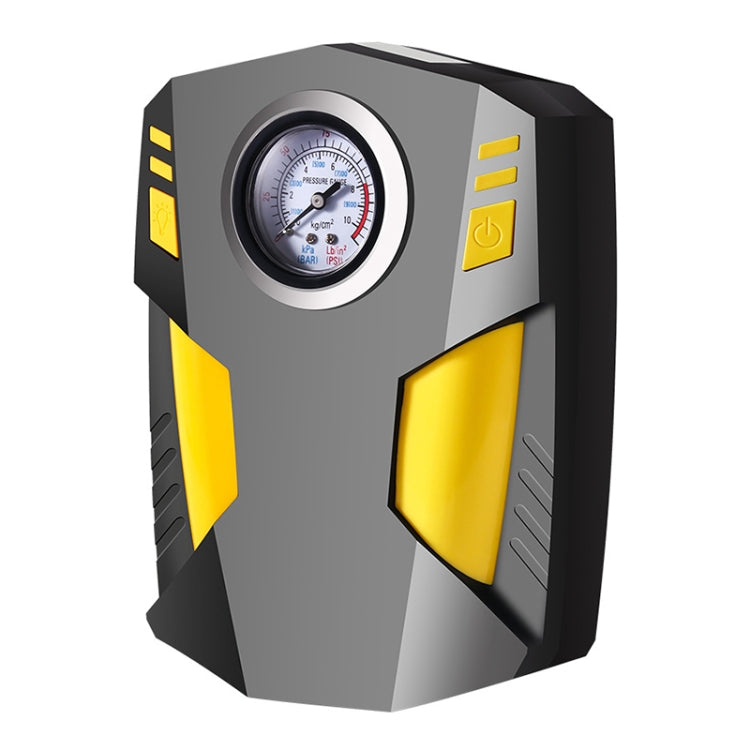 Car 12V Portable Inflatable Cylinder Pedal Pointer Air Pump with Light - Inflatable Pump by buy2fix | Online Shopping UK | buy2fix