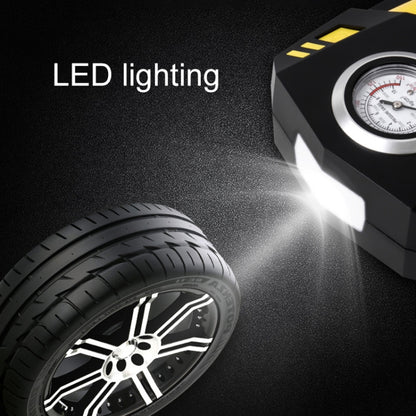 Car 12V Portable Inflatable Cylinder Pedal Pointer Air Pump with Light - Inflatable Pump by buy2fix | Online Shopping UK | buy2fix